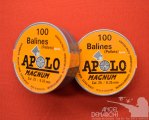 BALINES APOLO 6.35 MAGNUN (NARANJA) 200