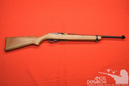 CARABINA RUGER SEMI 10//22 MADERA/PAVON CAL .22 LR CARABINA RUGER SEMI 10//22 MADERA/PAVON CAL .22 LR