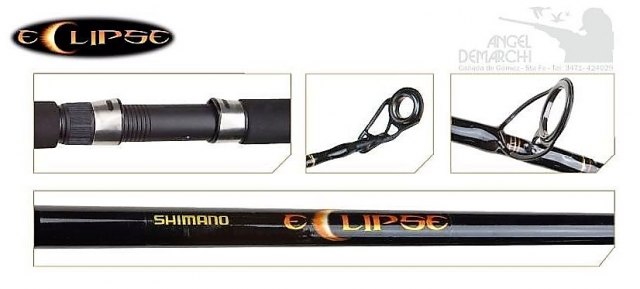 CAÑA SHIMANO ECLIPSE 90GP LUMO 2.74 mts 2 fibra de vidrio  5-8 kg