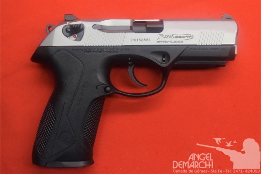 PISTOLA BERETTA SEMI PX4 STORM INOX CAL .9