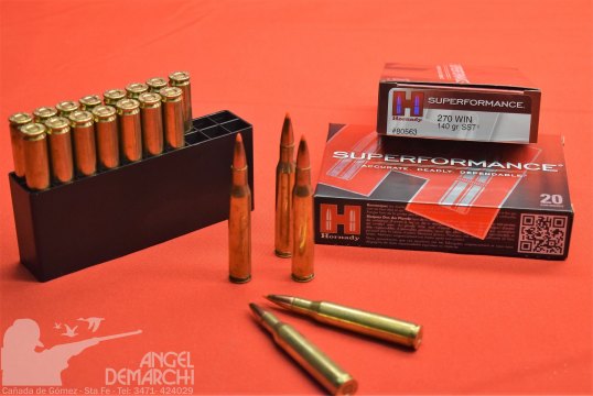 MUNICION HORNADY .270 SST SPF 140 Gr