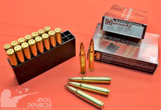 MUNICION HORNADY .30-06 SPRG 150 Gr SST SPF #81093