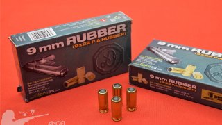 MUNICION RUBBER 9mm GOMA  0.4 Gr