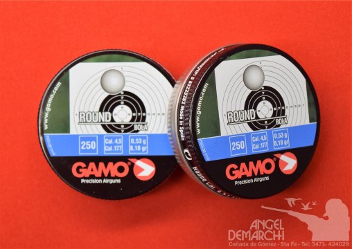 BALINES GAMO 4.5 ROUND ESFERICOS 250