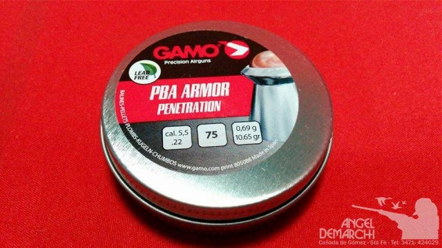 BALINES GAMO 5.5 PBA ARMOR 75