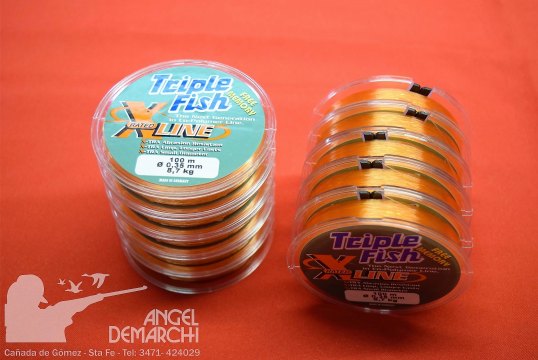 MONOFILAMENTO X-LINE TRIPLE FISH