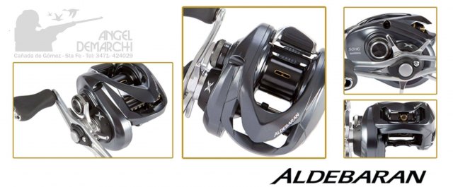 REEL ALDEBARAN ALD50 HG SHIMANO 10 7.4/1 105/0.30 4.5 kg