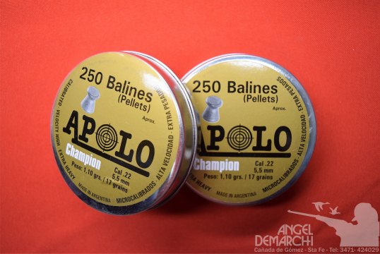BALINES APOLO 5.5 CHAMPION (DORADO) 250