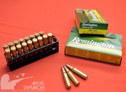 MUNICION REMINGTON .308 CORE LOKT  180 Gr SP