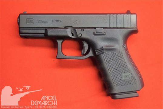 PISTOLA GLOCK SEMI 23 - GEN 4 PAVONADA CAL .40