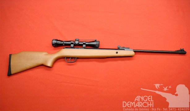 RIFLE CROSMAN OPTIMUS 5.5 RESORTE MADERA