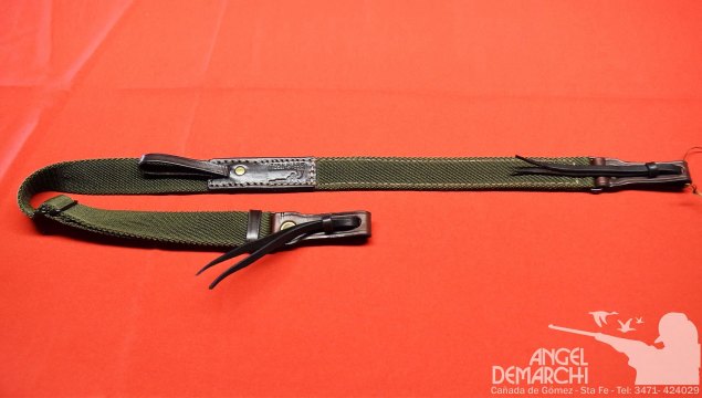 CORREA BERASATEGUI VERDE MILITAR/3 cm NYLON/CUERO CORREA BERASATEGUI VERDE MILITAR/3 cm NYLON/CUERO