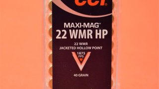 MUNICION CCI .22 WMR MAXI MAG 40 Gr HP