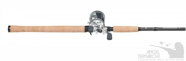 COMBO PESCA     REEL AMBASSADEUR S 5500 CAÑA AMB 661 COMBOS