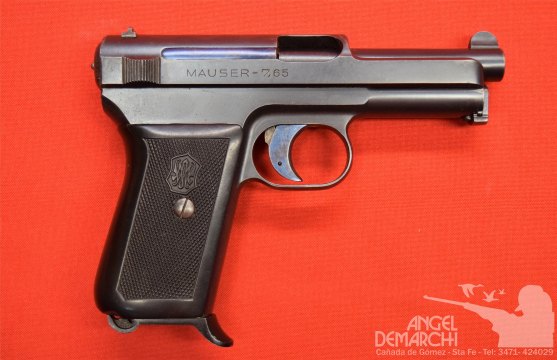 PISTOLA MAUSER SEMI  PAVONADA CAL .7.65