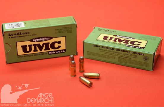 MUNICION REMINGTON UMC 9mm  147 Gr FNEB