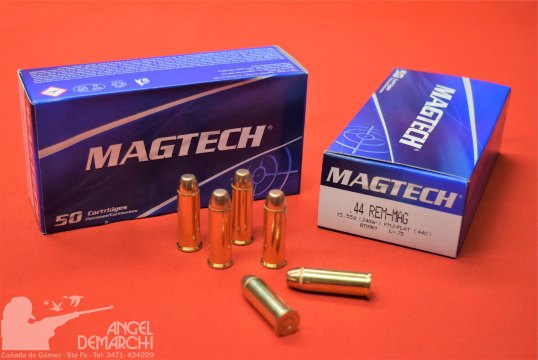 MUNICION MAGTECH .44 REM MAG  240 Gr LFN