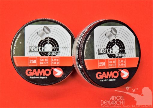 BALINES GAMO 4.5 MATCH DIABOLO 250