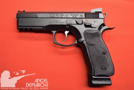 PISTOLA CZ SEMI 75 SP-01 SHADOW PAVONADO CAL. 9MM