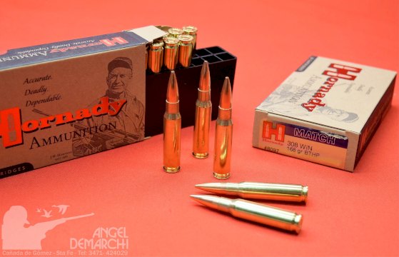 MUNICION HORNADY  MATCH - BTHP CUSTOM  CAL. 308