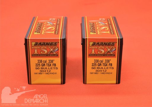 PUNTAS BARNES  .338 - 225 Gr TSX FB