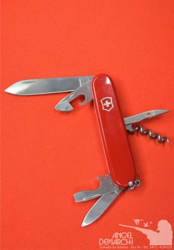 CUCHULLERIA VICTORINOX  CORTAPLUMAS SPARTAN ROJO 1.3603 - 12 USOS