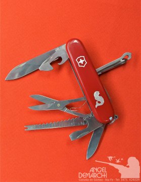 CUCHULLERIA VICTORINOX  CORTAPLUMAS 1.4733.72 FISHERMAN ROJO - 17 USOS