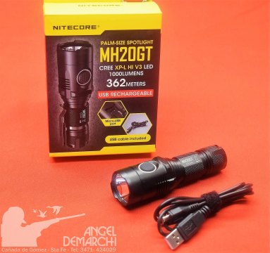 LINTERNA NITECORE  LINTERNA MH20GT - 1000 LUM - 33.000 cd - 362 mts