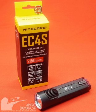 LINTERNA NITECORE  LINTERNA EC4S - 2150 LUM - 19.600 cd - 280 mts