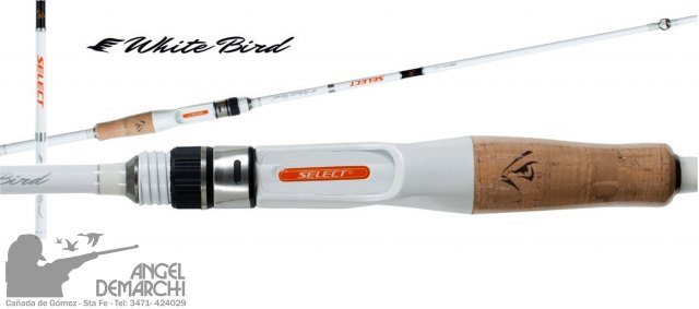 CAÑA OKUMA FAVORITE WHITE BIRD WBRC-701MH 2,10 mts 1 carbon corcho 12-20 lbs CAÑA OKUMA FAVORITE WHITE BIRD WBRC-701MH 2,10 mts 1 carbon corcho 12-20 lbs