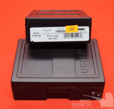 LYMAN SET DIES TUNG C. 9 MM x 4 LYMAN SET DIES TUNG C. 9 MM x 4