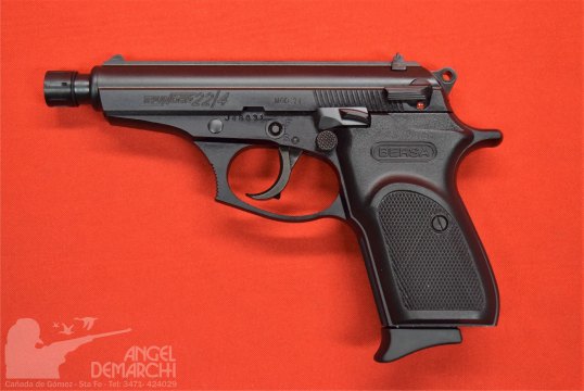 PISTOLA BERSA THUNDER 22/4 SEMI PAVONADA CAL .22