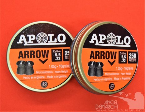 BALINES APOLO MOD. ARROW CAL 5.5 x 250