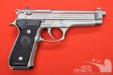 PISTOLA BERETTA SEMI 92 FS INOX CAL .9