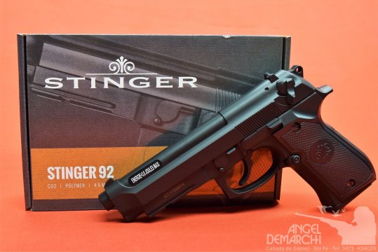 PISTOLA CO2 STINGER CAL 4.5 MOD. M92