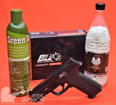 PISTOLA AIRSOFT BLE 6 MM COMBO 