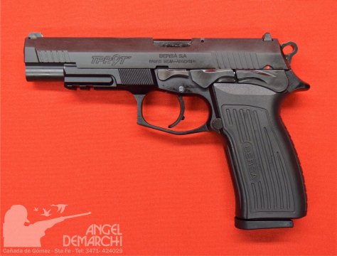 PISTOLA BERSA SEMI MOD. TPR9T PAVONADA CAL 9 MM PISTOLA BERSA SEMI MOD. TPR9T PAVONADA CAL 9 MM