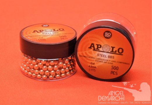 BALINES CO2 4.5 BB APOLO X 500 