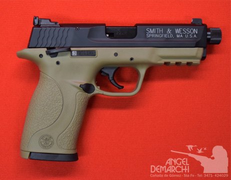 PISTOLA SEMI SMITH WESSON M&P ARENA CAL .22 COMPACT SUPR READY FDE