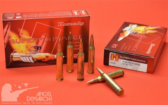 MUNICION HORNADY 7MM REM MAG 154 GR SST SPF