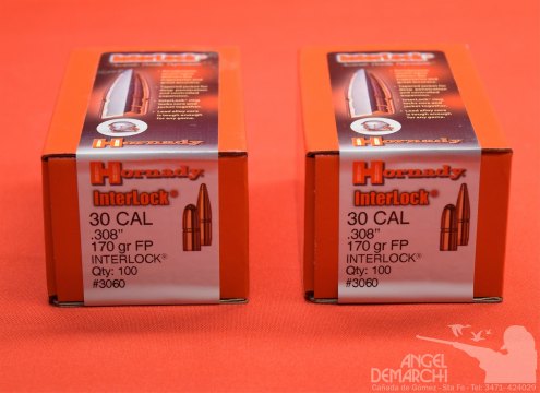 PUNTAS HORNADY .30/(30-30) - 170 Gr FP 100