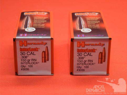 PUNTAS HORNADY .30/30-30 - 150 Gr RN 100