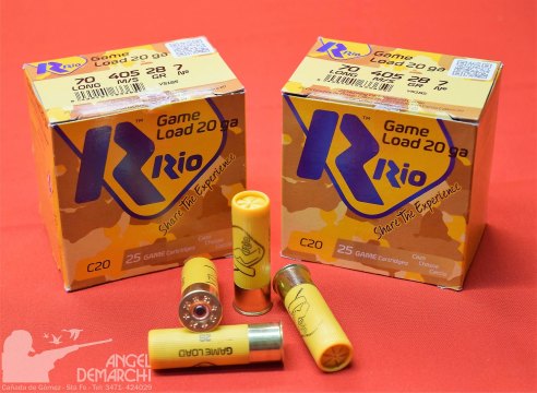 CARTUCHO RIO CAL 20 - 28 GRS GAME LOAD MUN 7 CARTUCHO RIO CAL 20 - 28 GRS GAME LOAD MUN 7