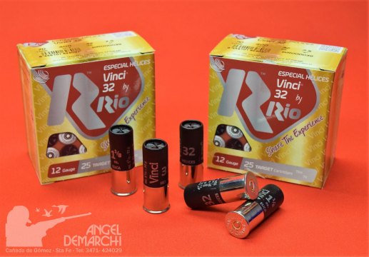 CARTUCHO RIO CAL 12 - 32 GR VINCI MUNICION 7.5 CARTUCHO RIO CAL 12 - 32 GR VINCI MUNICION 7.5
