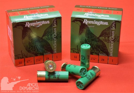 CARTUCHO REMINGTON CAL 16 - 28 GRS GAME LOAD CARTUCHO REMINGTON CAL 16 - 28 GRS GAME LOAD