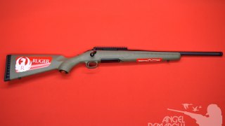 CARABINA A CERROJO RUGER CAL 308W MOD. PREDATOR  SINTÉTICA/VERDE