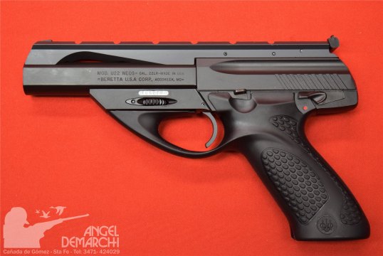 PISTOLA BERETTA SEMI U22 NEOS 4.5¨ PAVONADA CAL .22