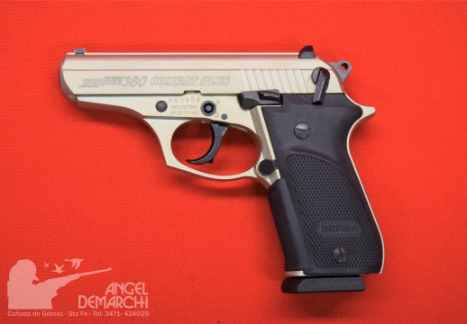 PISTOLA BERSA SEMI PLUSCOMBAT 380 NIKELADA CAL .380