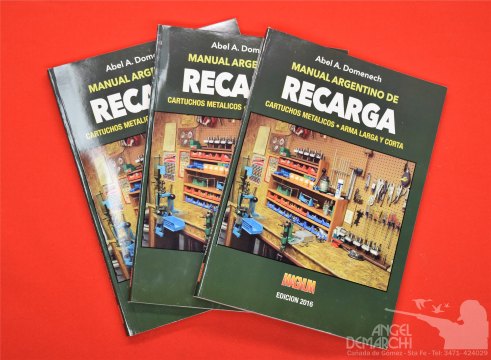 MANUAL DE RECARGA DOMENECH MANUAL DE RECARGA DOMENECH