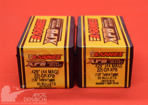 PUNTAS BARNES .44 - 225GR XPB 